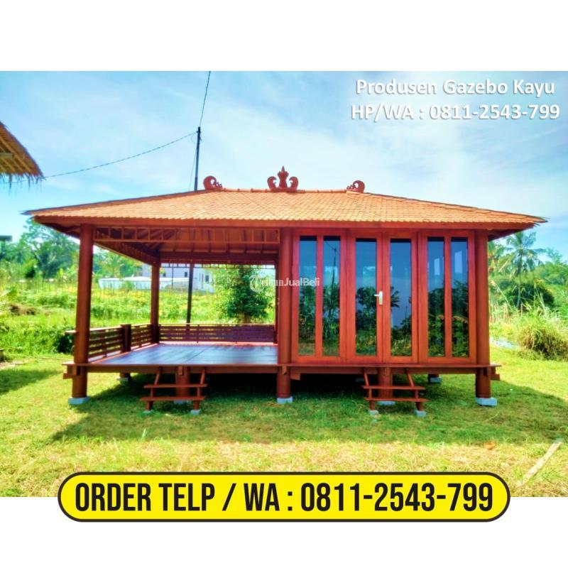 Harga Jasa Pembuatan Rumah Kayu Villa Cottage Pendopo Gazebo Saung Kayu Minimalis Modern Termurah Di Kota Jakarta Pusat