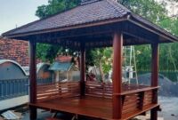 Harga Jasa Pembuatan Rumah Kayu Villa Cottage Pendopo Gazebo Saung Kayu Minimalis Modern Termurah Di Jayapura