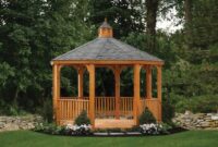 Gambar gazebo kayu