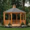 Gambar gazebo kayu