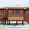 Thailand house wooden teak price plans thai wood model small homes buy lanna bungalow single floor plan thb