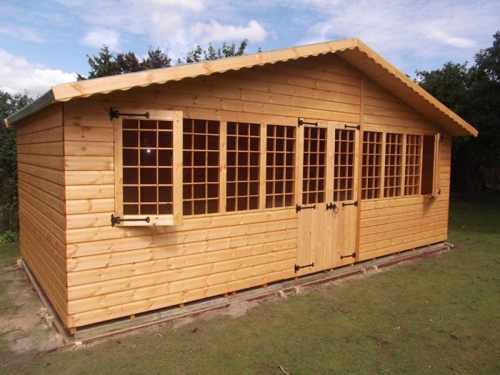 Cabin supreme graded sheds 20x10 summerhouse cabins summerhousesuk