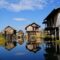 Stilts house myanmar lake inle houses stils built interior 2004 june