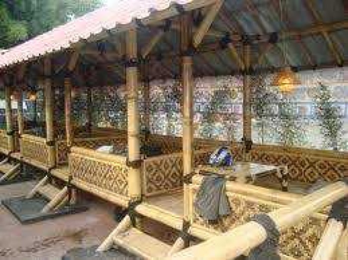 Saung bambu tuban