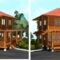 Prefab prefabricated octagonal tea modular prefabworld renders