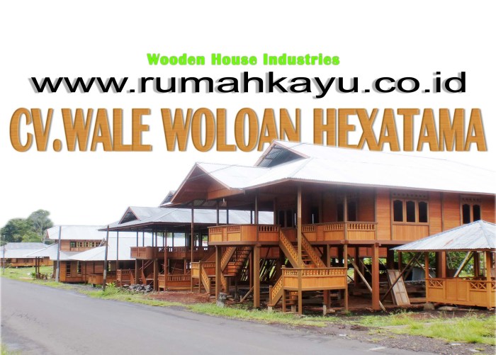 Rumah manado kayu