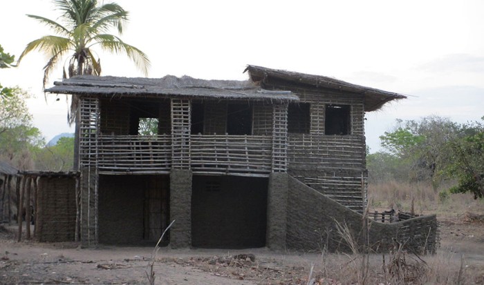 Wooden homestay unique house agro tourism middle area