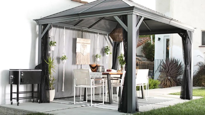 Gazebo cor beton