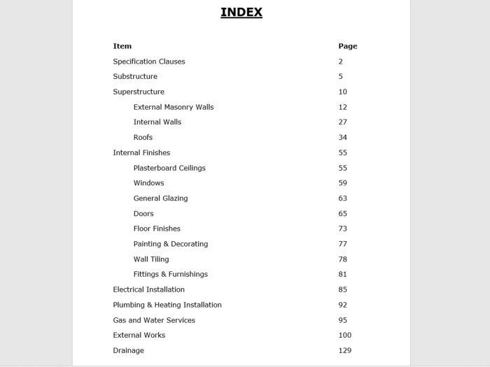 Specification document technical spec functional