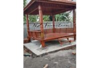 Harga gazebo kayu jati 4x4