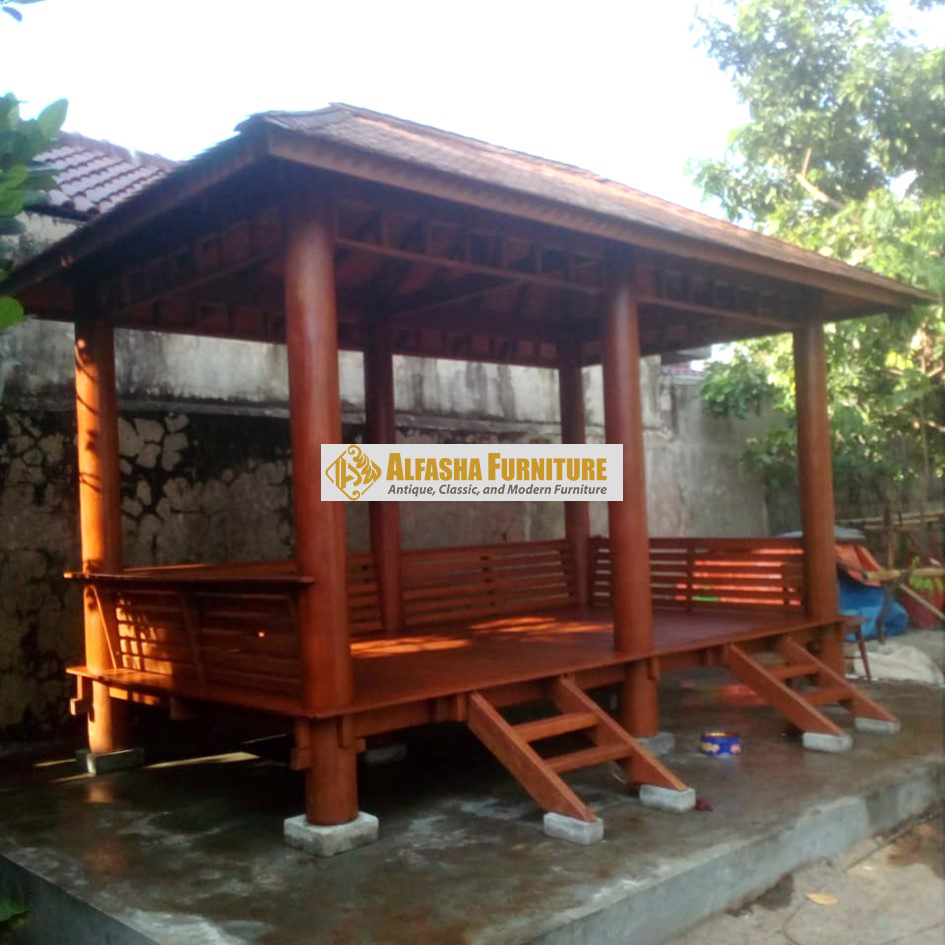 Promo Jasa Pembuatan Rumah Kayu Villa Cottage Pendopo Gazebo Saung Kayu Minimalis Modern Termurah Di Kalimantan Tengah