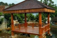 Promo Jasa Pembuatan Rumah Kayu Villa Cottage Pendopo Gazebo Saung Kayu Minimalis Modern Termurah Di Pasuruan