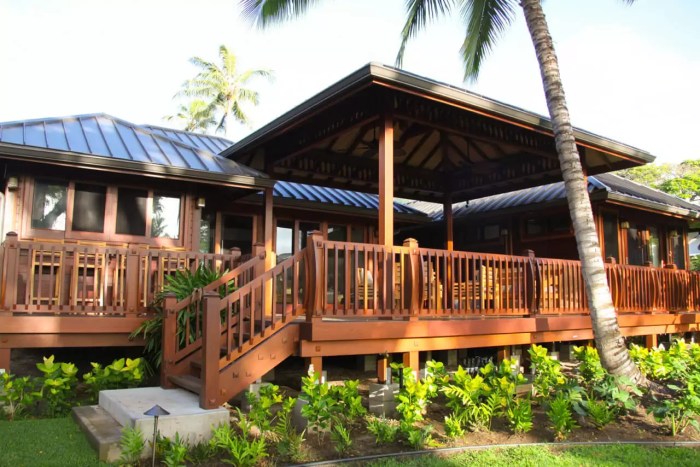 Hawaii teak bali hilo hardwood homes project prefab built luxury