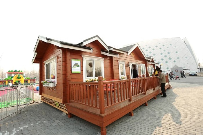 Wooden prefab timber n003 cabins