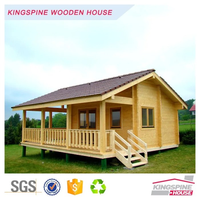 Wooden house cost much does install pineca houses small