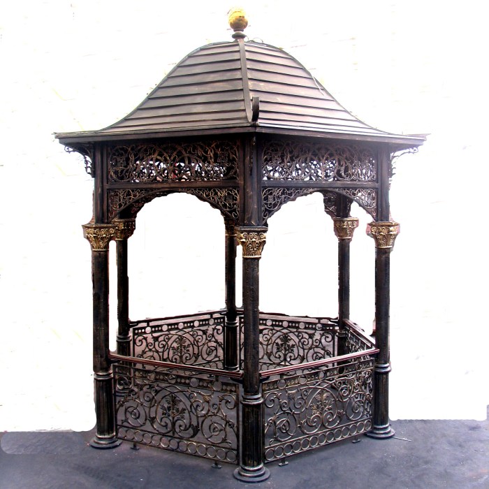 Gazebo besi