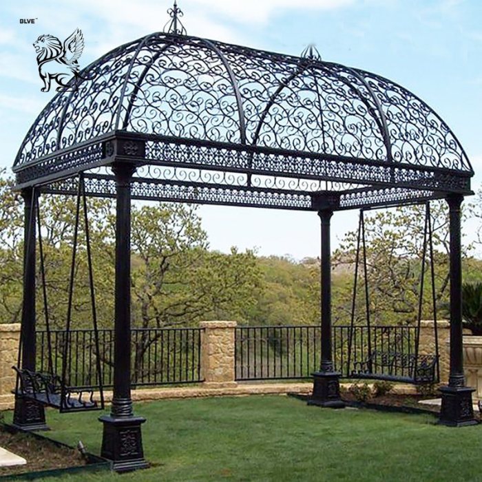 Gazebo dari besi hollow