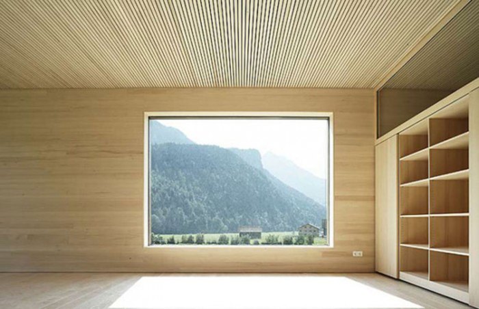 House bernardo bader ideas minimalist wooden room viahouse