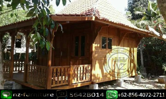 TERMURAH Jual Rumah Kayu Jati Berkualitas Di Temanggung