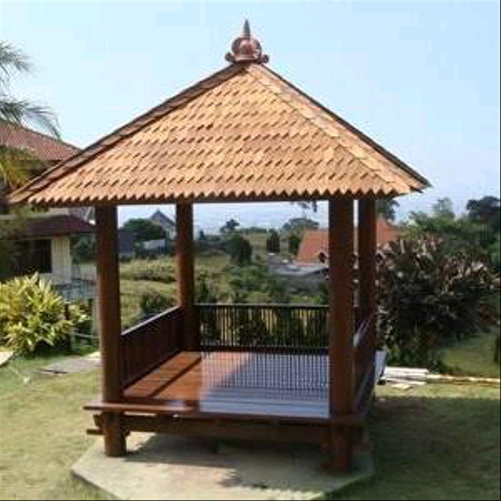 Promo Jasa Pembuatan Rumah Kayu Villa Cottage Pendopo Gazebo Saung Kayu Minimalis Modern Termurah Di Solok