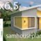 Desain rumah 5x6 1 kamar