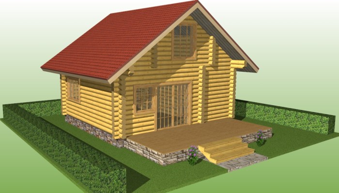 Rumah kayu 4x5