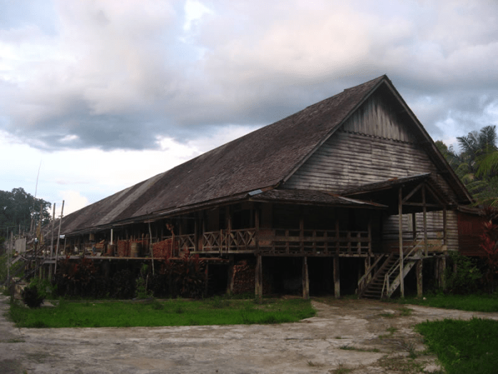 Rumah panggung kalimantan