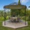 Gazebo dari besi hollow