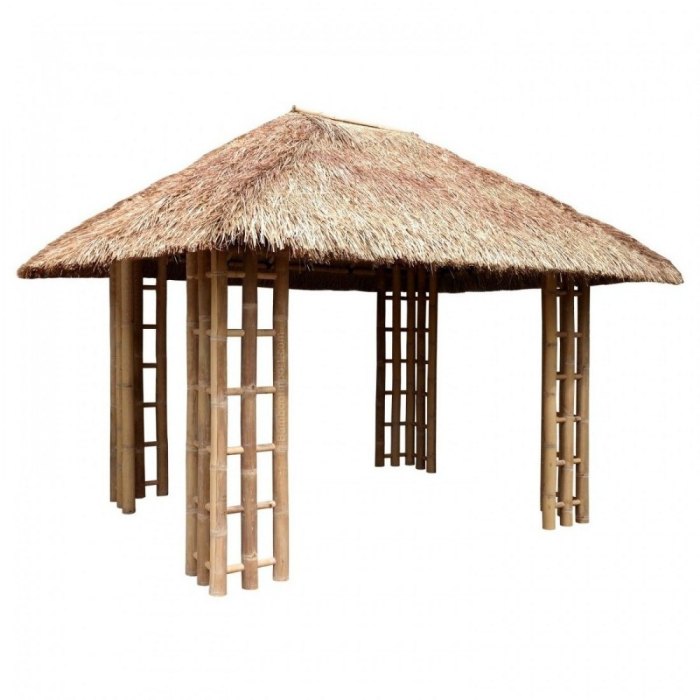 Saung gazebo bambu