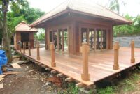 Promo Jasa Pembuatan Rumah Kayu Villa Cottage Pendopo Gazebo Saung Kayu Minimalis Modern Termurah Di Cimahi