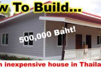 Thailand house wooden teak price plans thai wood model small homes buy lanna bungalow single floor plan thb