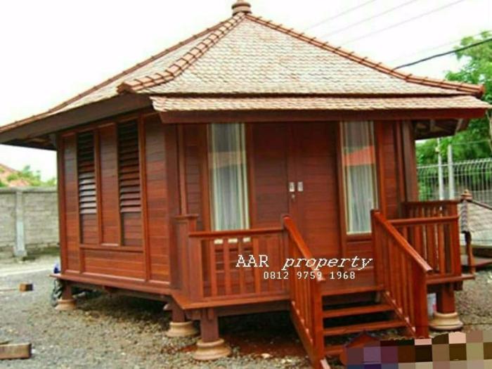 Knock rumah kayu courtina desainnya