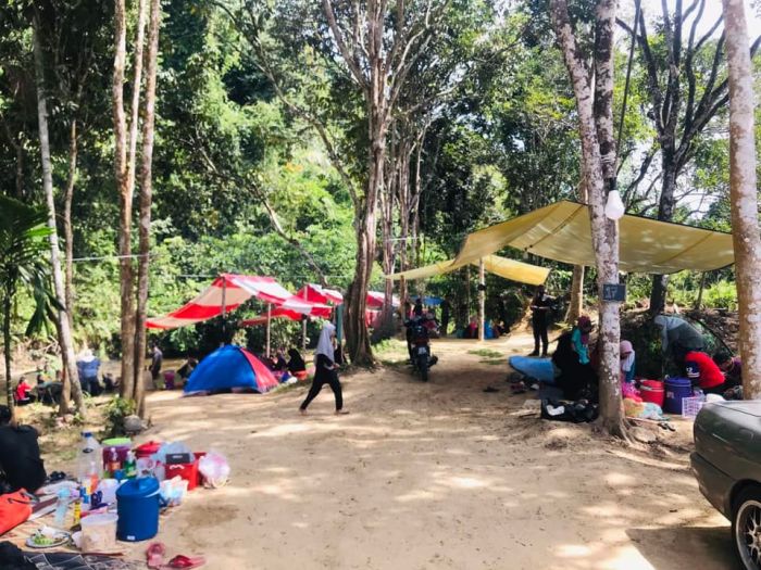 Dusun bambu wisata tempat ramai paling