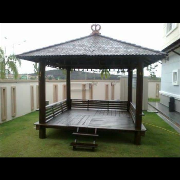 Harga Jasa Pembuatan Rumah Kayu Villa Cottage Pendopo Gazebo Saung Kayu Minimalis Modern Termurah Di Bantaeng