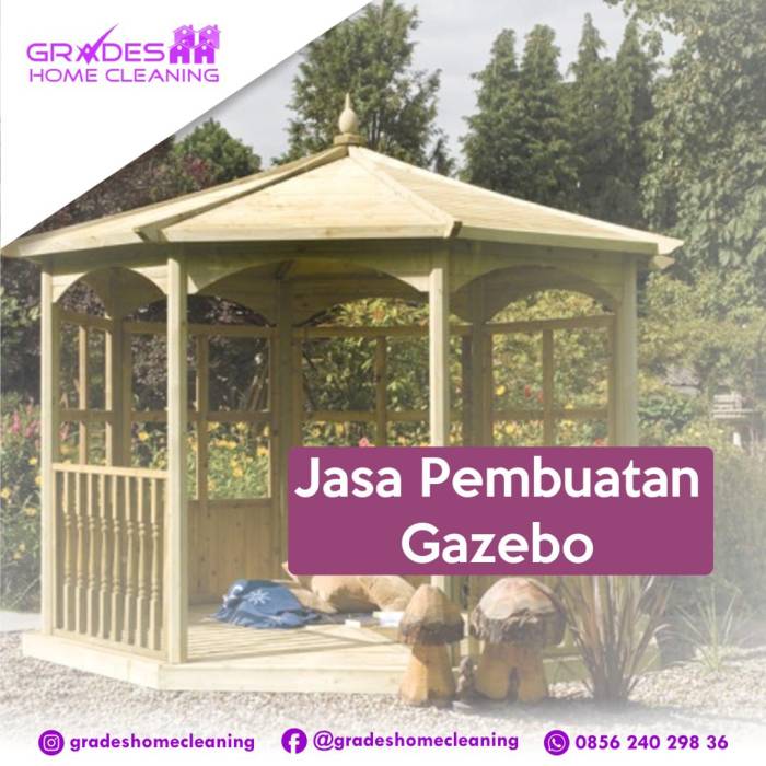 Gazebo kunjungi kelapa