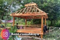 TERMURAH Jual Rumah Kayu Murah Berkualitas Di Batang Hari