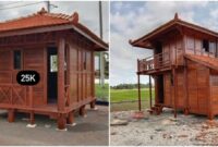 TERMURAH Jual Rumah Kayu Berkualitas Di Demak