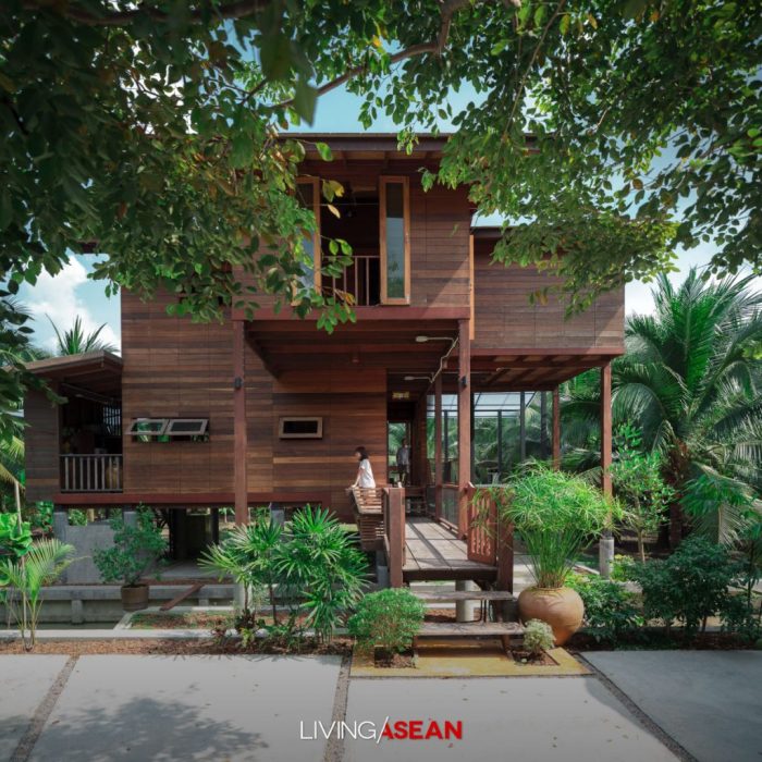 Stilt house wooden livingasean houses love will countryside stilts architect eyes saved