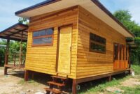 House wooden ethnic knock down indonesian