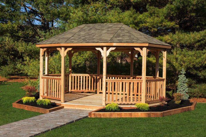 Gazebo octagonal