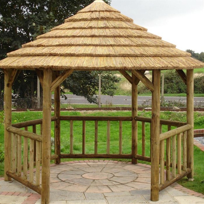 Harga gazebo bambu